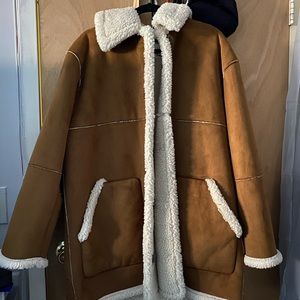 Aritzia - Wilfred Free Shearling Jacket